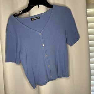 Cute Blue SHEIN top